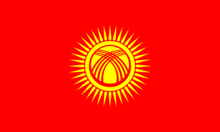 Flag of Kyrgyzstan