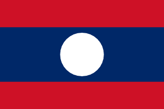 Flag of Lao People's Democratic Republic