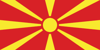 Flag of North Macedonia